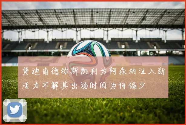 费迪南德称斯凯利为阿森纳注入新活力不解其出场时间为何偏少